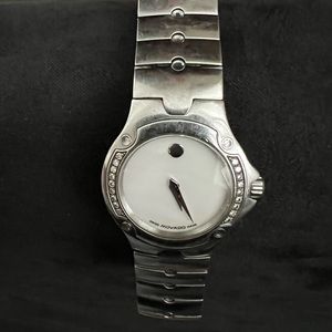 Women’s Movado - Mother of pearl dial with diamonds. Authentic.